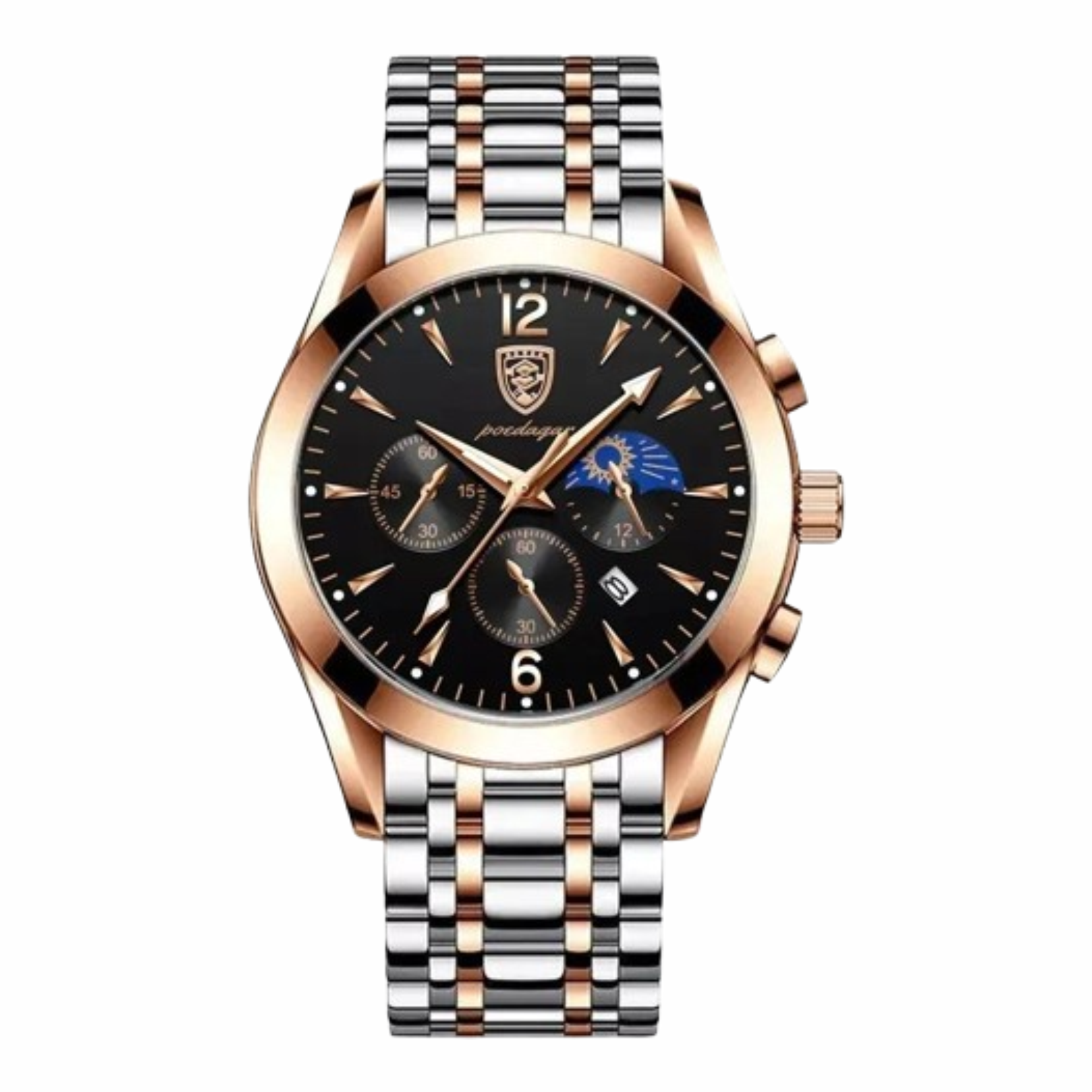 Poedagar ChronoElegance 829 - Bicolor Rosé