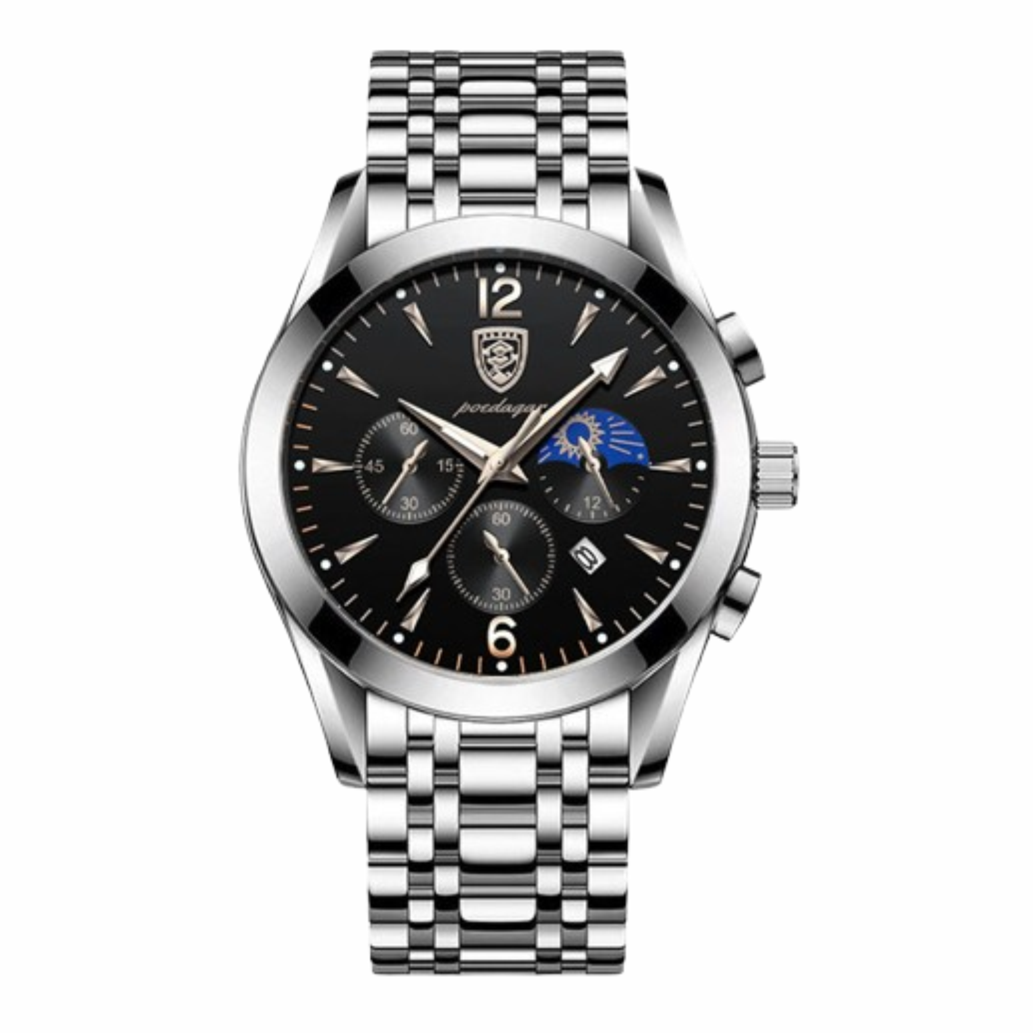 Poedagar ChronoElegance 829 - Preto